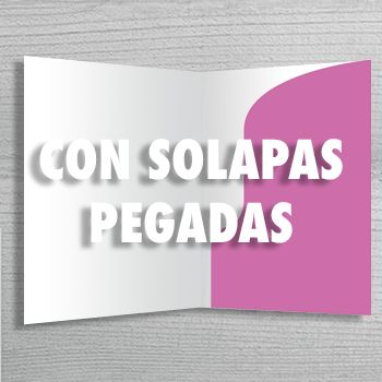 Con Solapas Pegadas