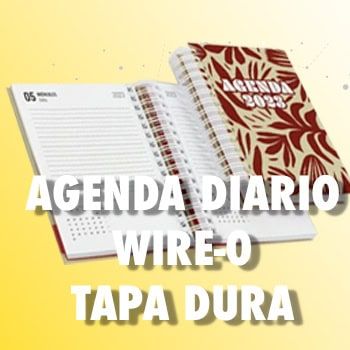 AGENDA DIARIO WIRE-0 TAPA DURA
