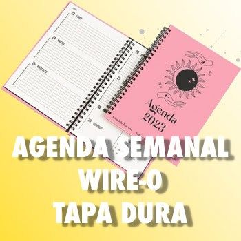 AGENDA SEMANAL WIRE-0 TAPA DURA