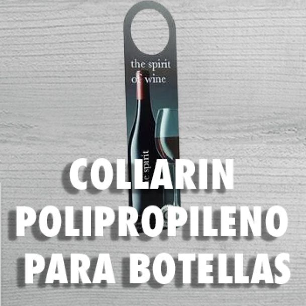 COLLARÍN POLIPROPILENO PARA BOTELLAS