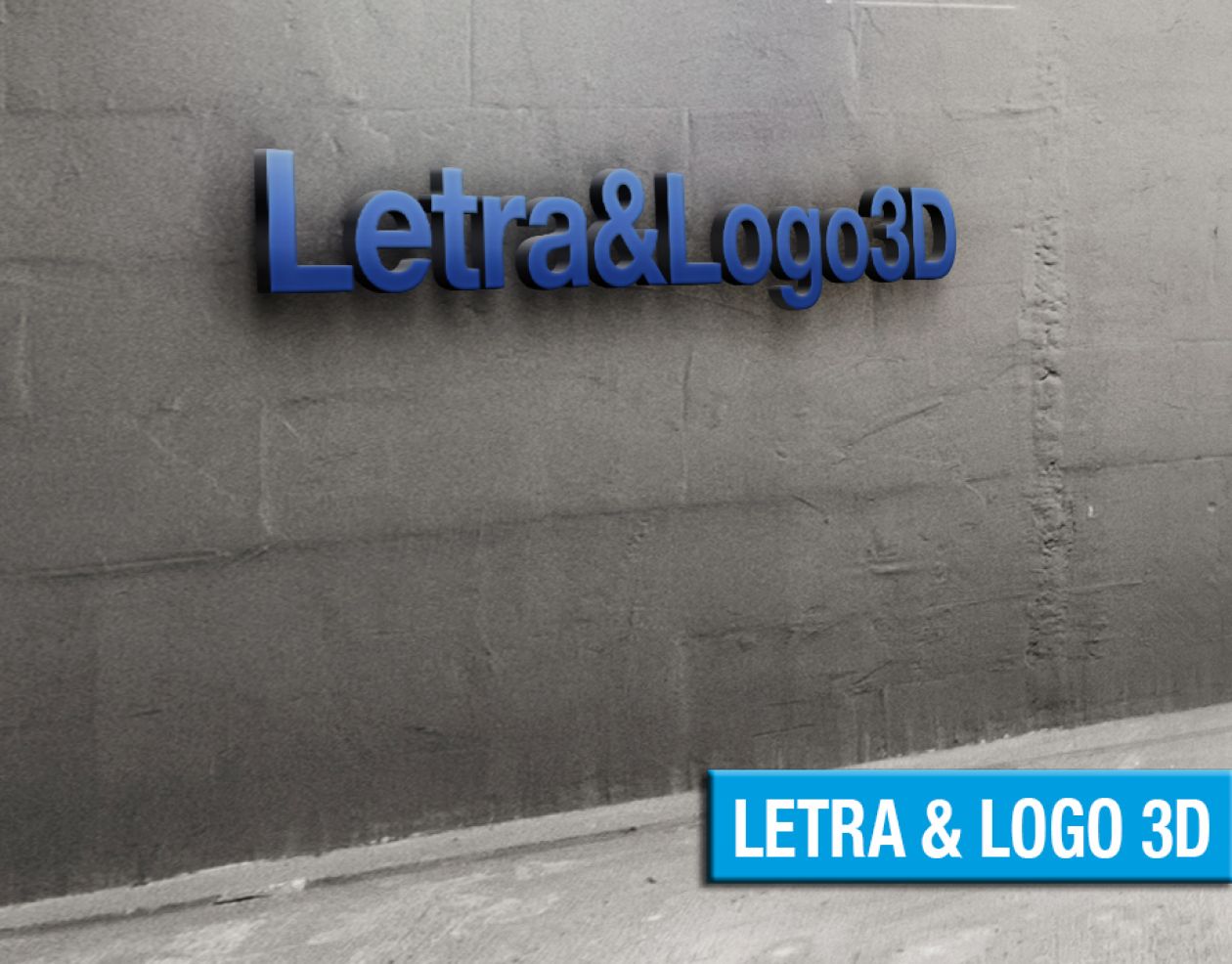 LETRA & LOGO 3D