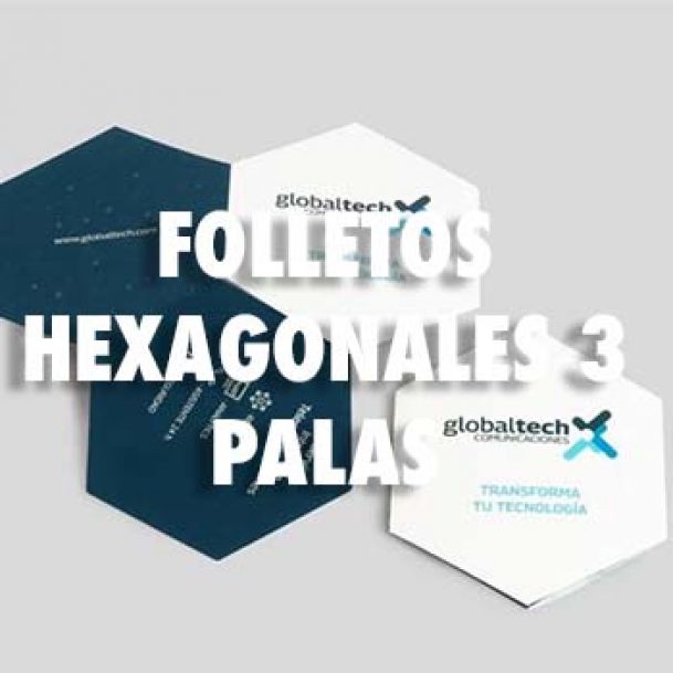 FOLLETOS HEXAGONALES 3 PALAS