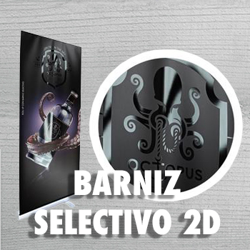 ROLL UP BARNIZ SELECTIVO 2D