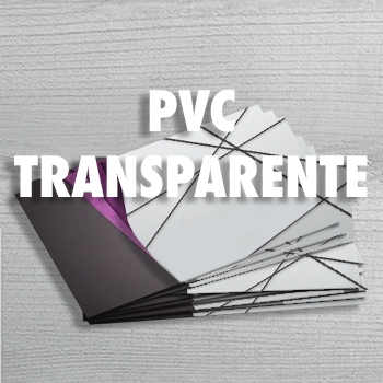 TARJETAS DE VISITA PVC TRANSPARENTE