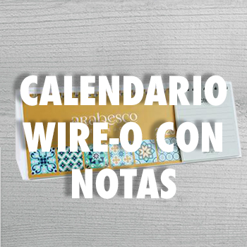 CALENDARIO WIRE-O NOTAS