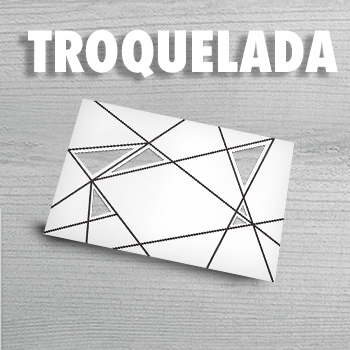 tarjetas de visita Troqueladas