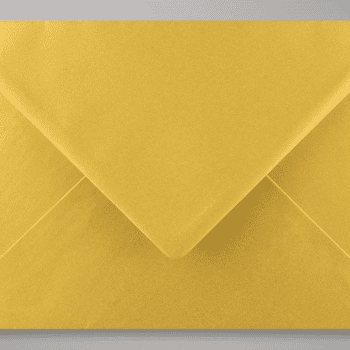 SOBRE C5 DORADO METALIZADO SOLAPA PICO