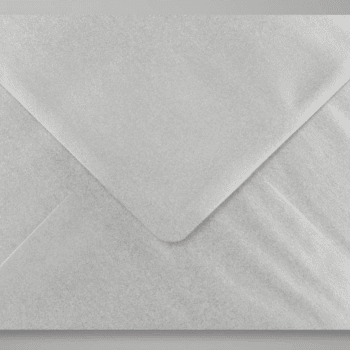 SOBRE C5 PLATEADO METALIZADO SOLAPA PICO