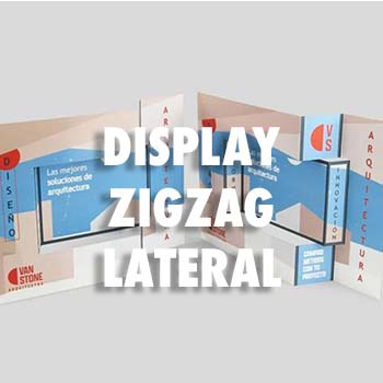 DISPLAY ZIGZAG LATERAL