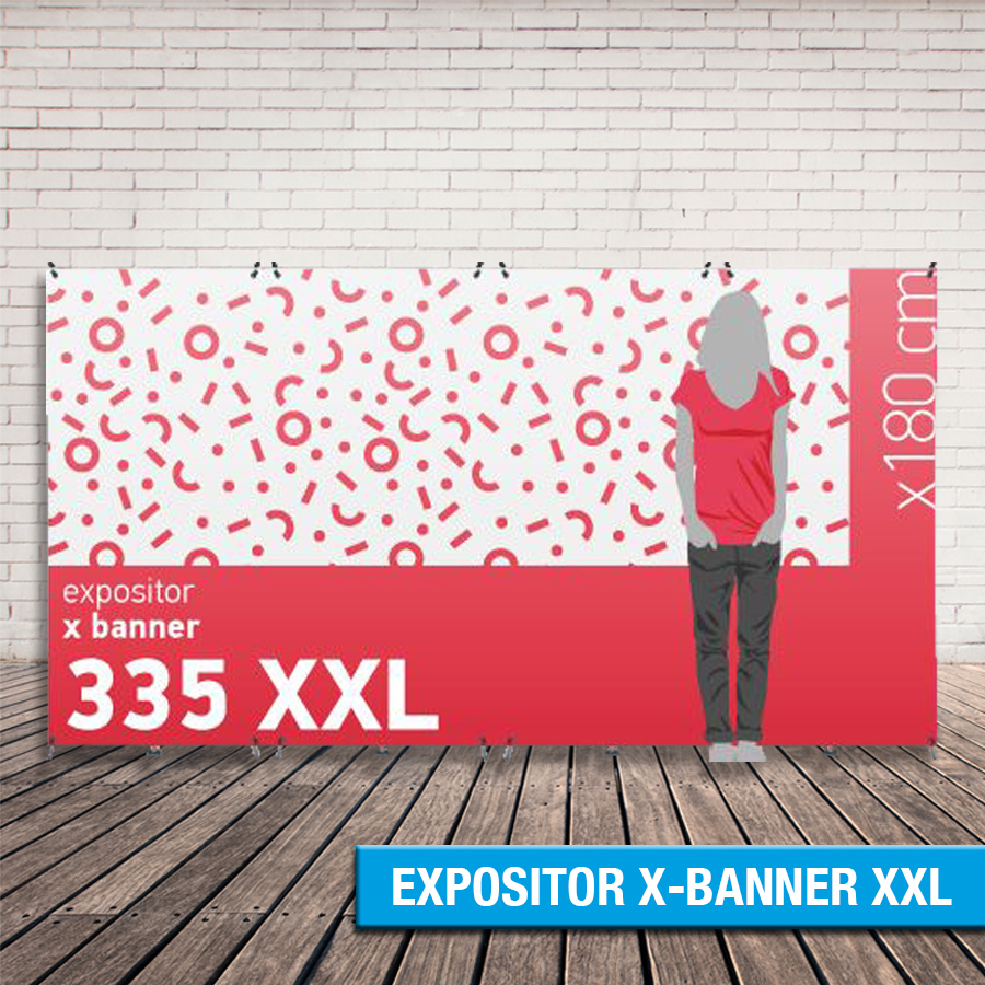 EXPOSITOR X-BANNER XXL