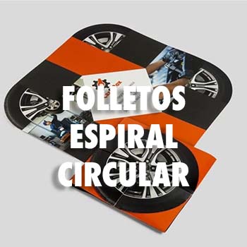 FOLLETOS ESPIRAL CIRCULAR