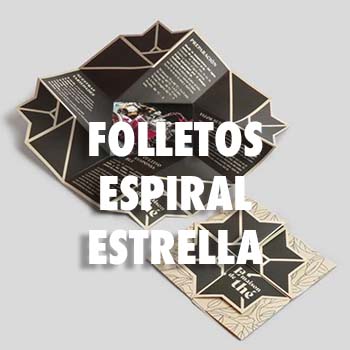 FOLLETOS ESPIRAL ESTRELLA