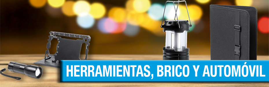 PRODUCTOS PROMOCIONALES HERRAMIENTAS, BRICO Y AUTOMÓVIL