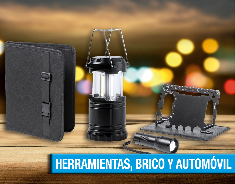 PRODUCTOS PROMOCIONALES HERRAMIENTAS, BRICO Y AUTOMÓVIL