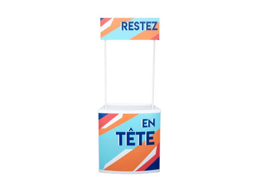 Mostrador para promociones personalizado