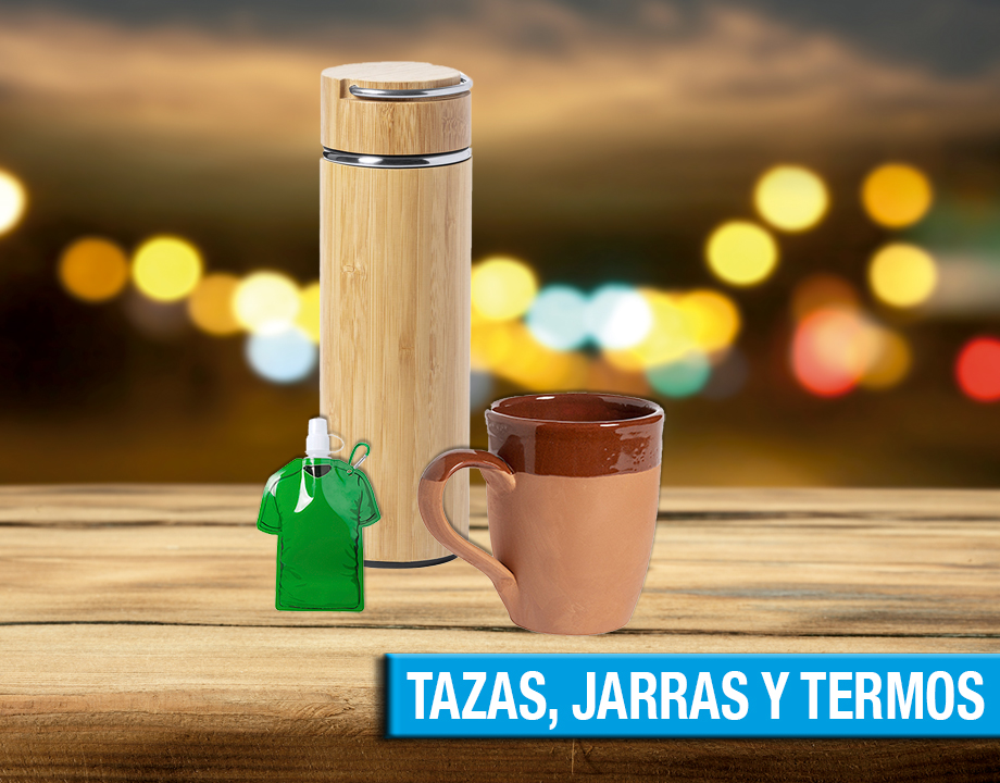 PRODUCTOS PROMOCIONALES TAZAS, JARRAS Y TERMOS