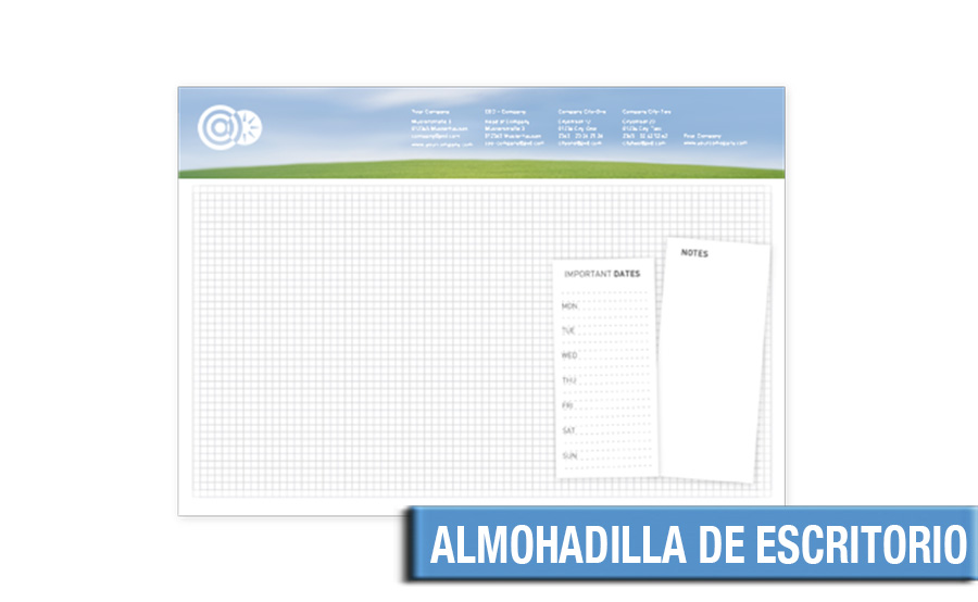 Almohadilla de escritorio