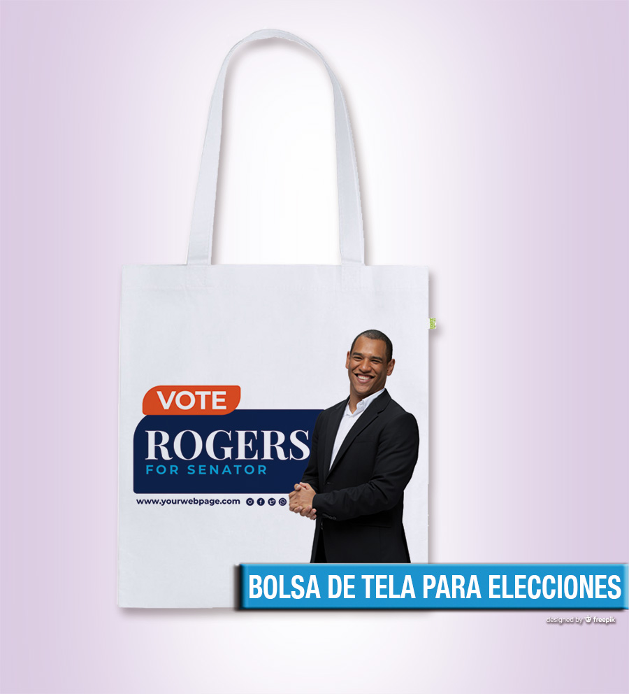 Bolsa de tela para elecciones