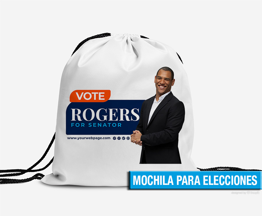 Mochila para elecciones