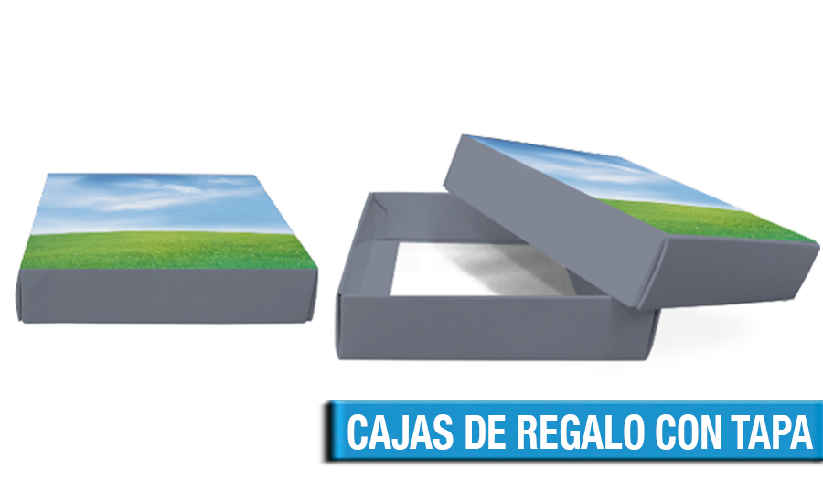 Cajas de regalo con tapa