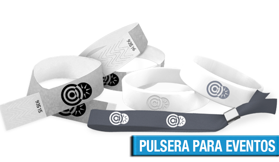 Pulseras para eventos