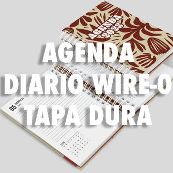 AGENDA DIARIO WIRE-0 TAPA DURA