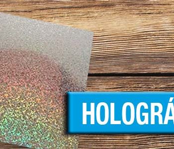 TARJETAS HOLOGRÁFICAS - 250, Plata Holográfico Puntos