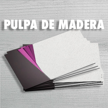 Tarjetas De Cartón de Pulpa de Madera