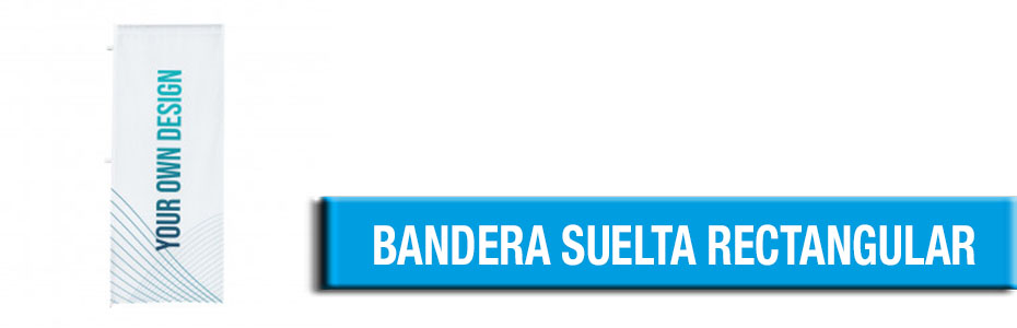 BANDERA SUELTA RECTANGULAR