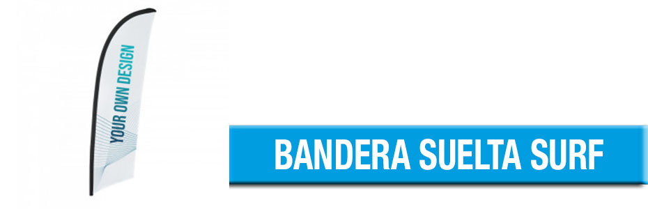BANDERA SUELTA SURF