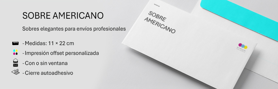 Sobres Americanos