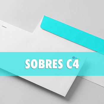 Sobres C4 personalizados impresos para documentos A4