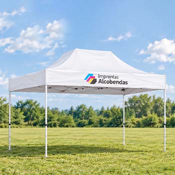carpa personalizada para eventos y ferias.