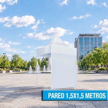PARED PARA CARPA DE 1,5X1,5 METROS