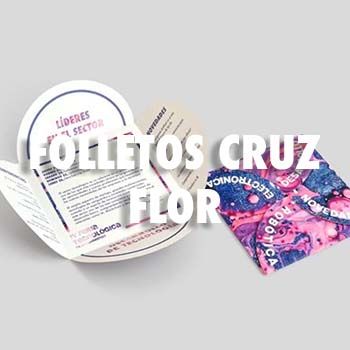 FOLLETOS CRUZ FLOR