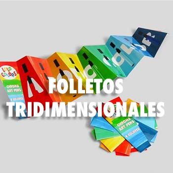 FOLLETOS TRIDIMENSIONALES