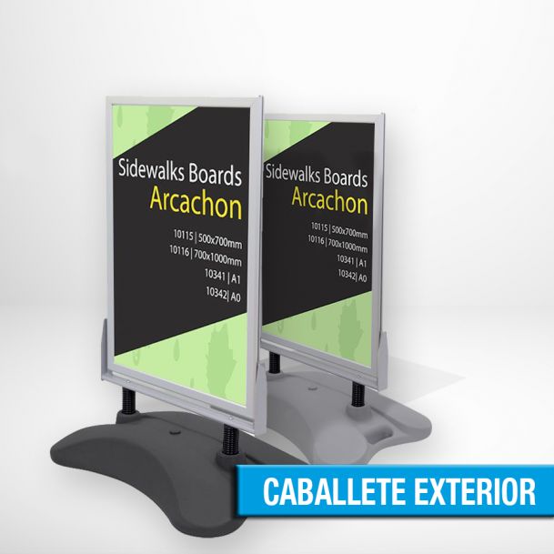 caballete exterior
