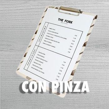 CARTA CON PINZA