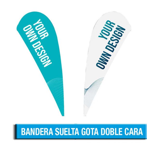 RECAMBIO BANDERA SUELTA ECO GOTA DOBLE CARA