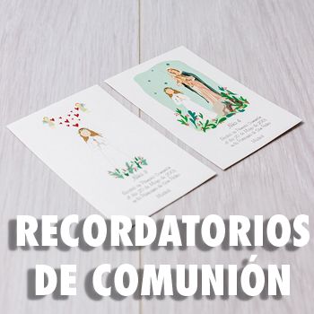 RECORDATORIOS DE COMUNI&Oacute;N