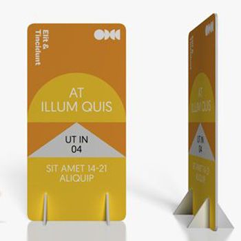 EXPOSITOR DE SUELO CON PEANAS