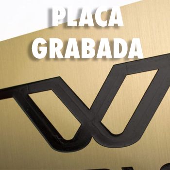 Placa Grabada