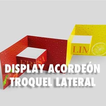 DISPLAY ACORDE&Oacute;N TROQUEL LATERAL