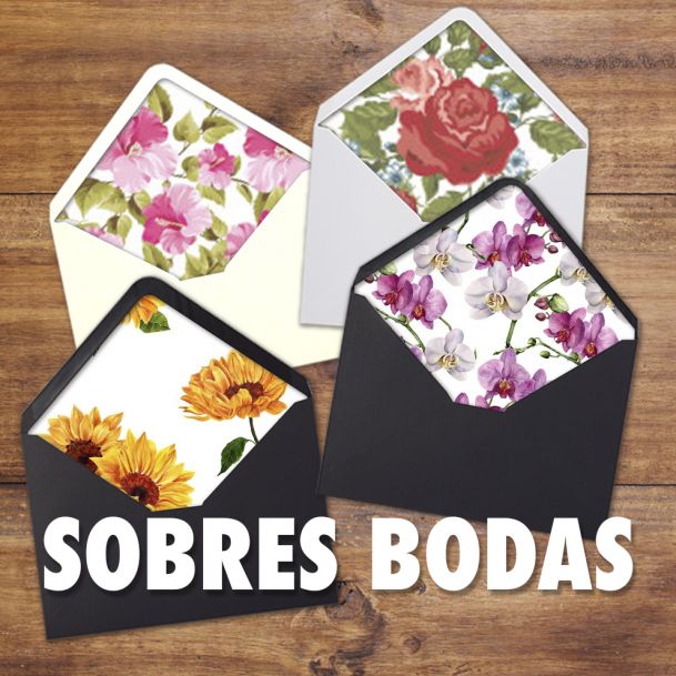 Sobres Bodas