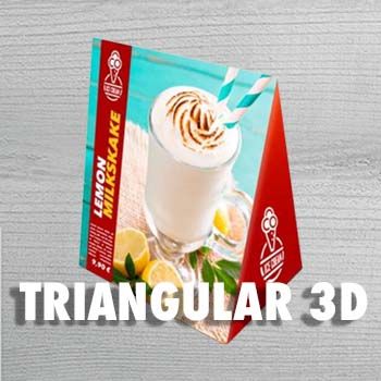 DISPLAY TRIANGULAR 3D