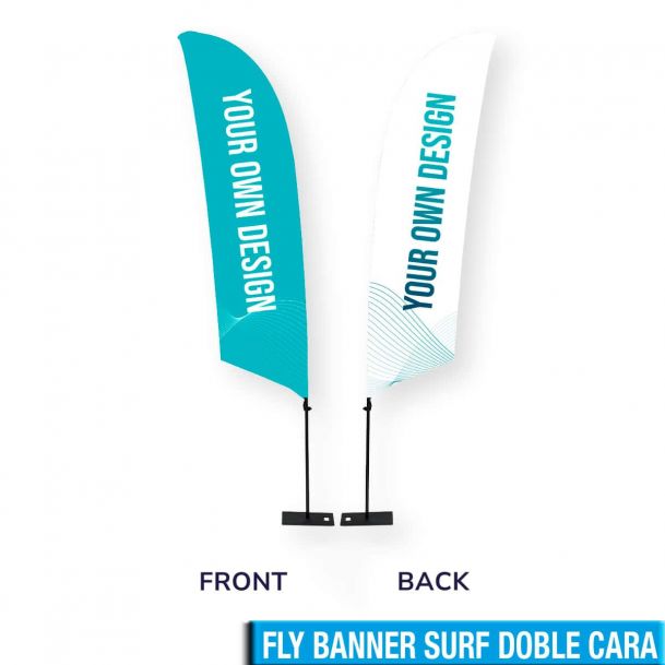 BANDEROLA SURF DOBLE CARA