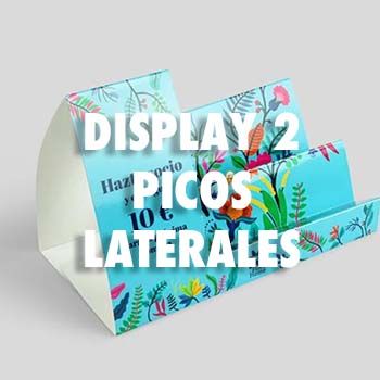 DISPLAY 2 PICOS LATERALES