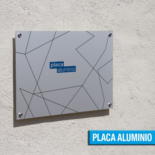 Placas de aluminio 