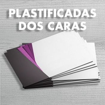 Plastificadas Dos Caras